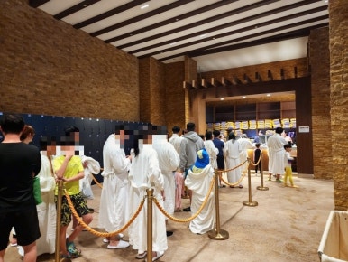 인스파이어 스플레시 베이 사물함 락커 타월 1객실당 1개