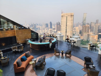 태국, 르부아 앳 스테이트 타워, 클럽 라운지,52층 라운지